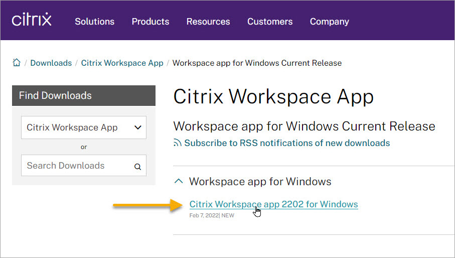 citrix workspace download for windows